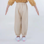 Solid Linen Pants for Girls Image