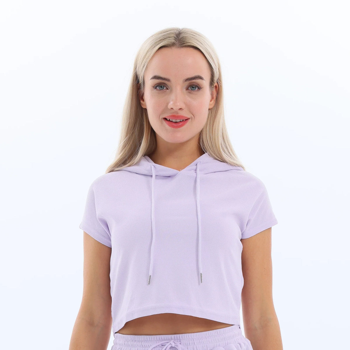 Plain Sprot Basic T.Shirt for Women Purple Image