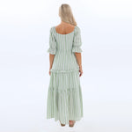Striped Summer Dress for Women Image