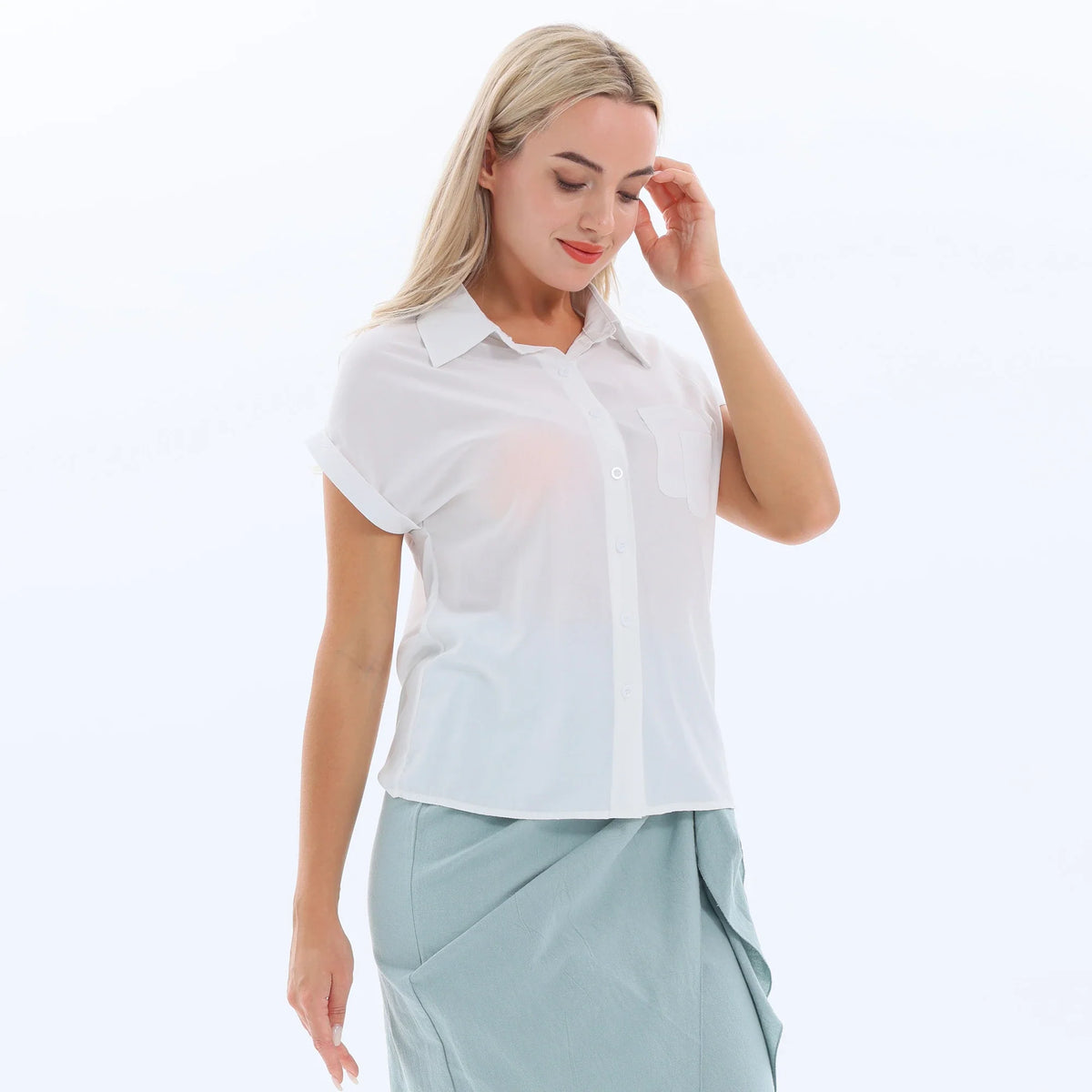 Plain Summer Shirt for Women