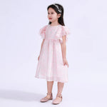 Dress for Girls Pink Orange Image