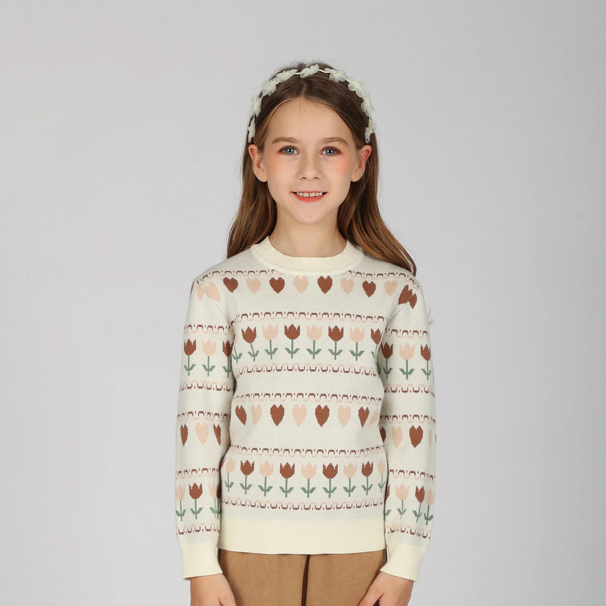 sweater-for-girls-6943003009 Beige image