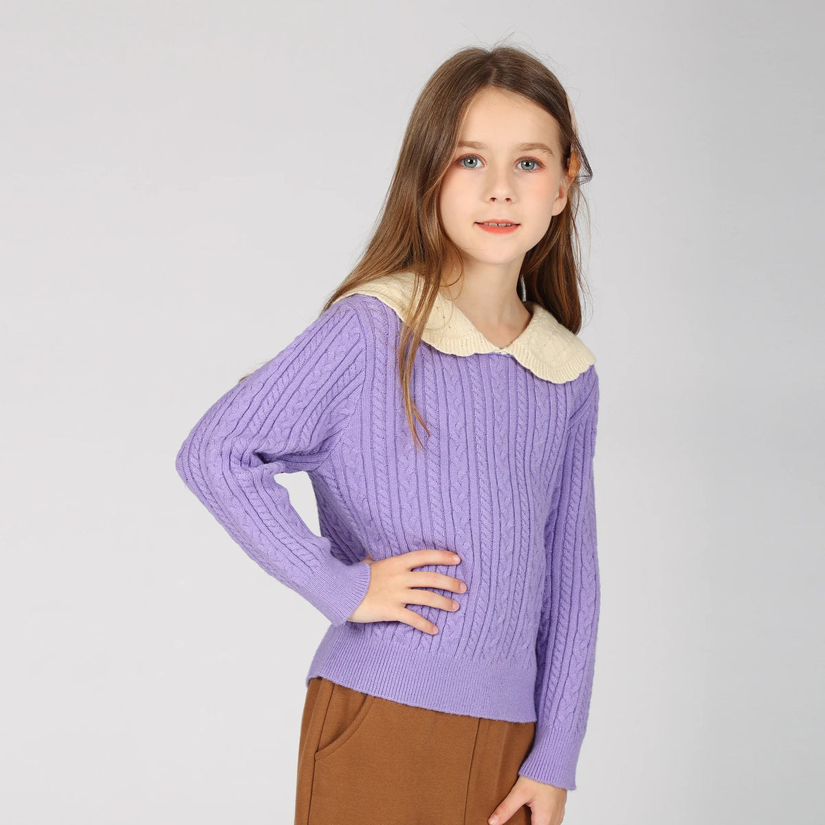 sweater-for-girls-6943003035 Purple image