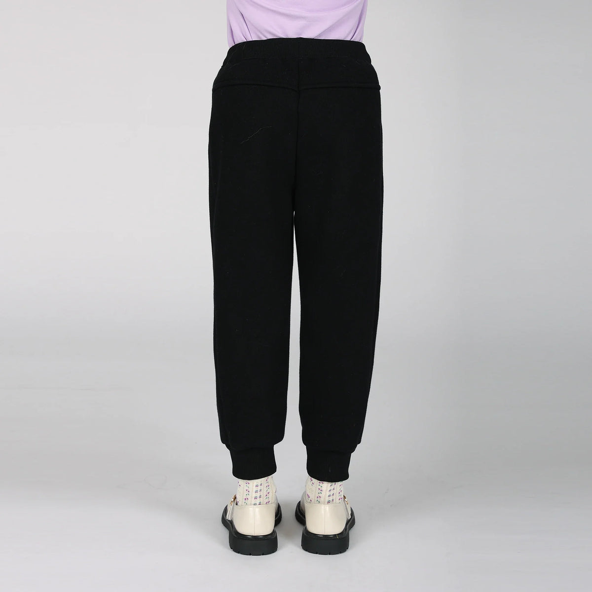 Pants for Girls 110 | 4-5Y Black 110 | 4-5Y,63,44.5,- Image