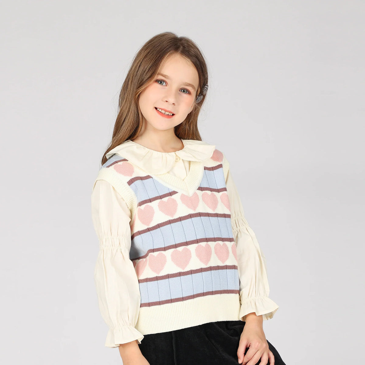 waistcoat-for-girls-6943003044 Beige image