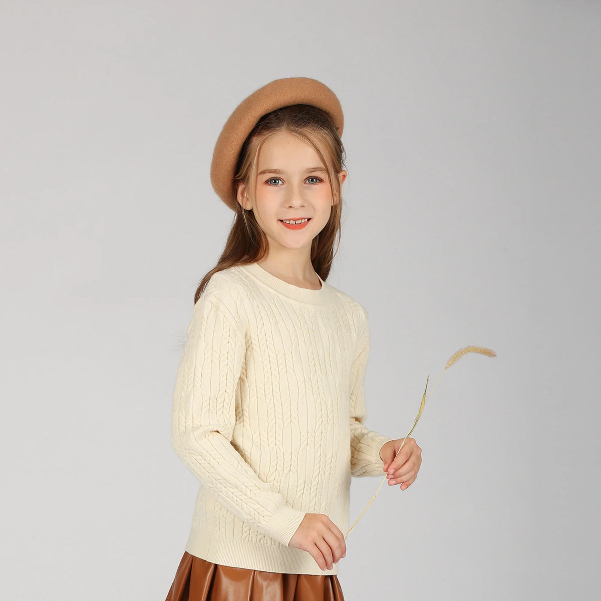 sweater-for-girls-6943003051 Beige image