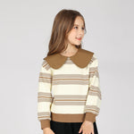 Beige Pullover for Girls Image