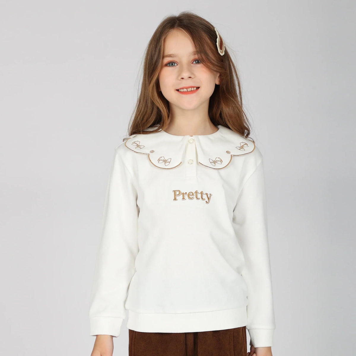 pullover-for-girls-6943003063 Off White image