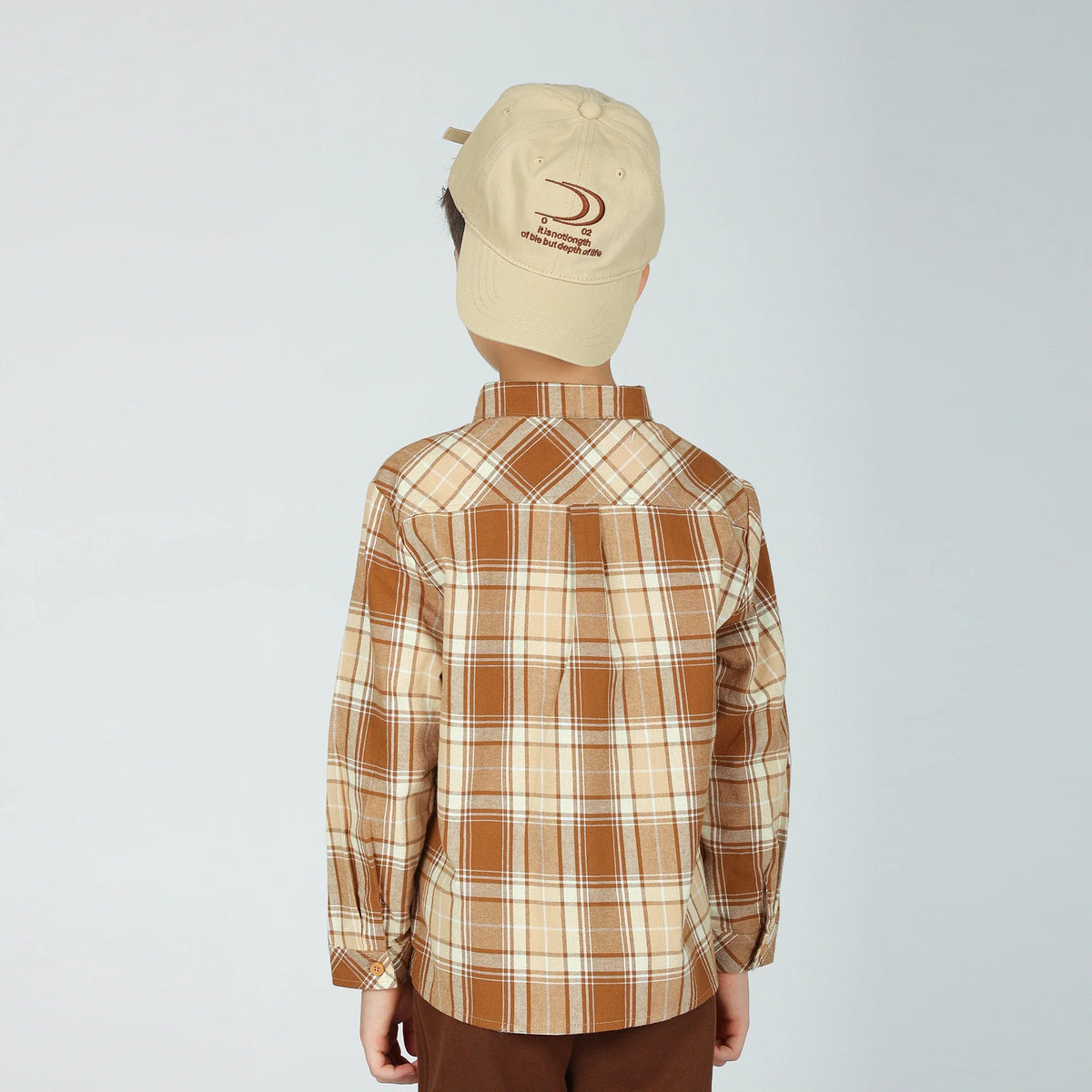 Shirt for Boys 110 | 4-5Y Coffee 110 | 4-5Y,48,76.8,38.6, Image