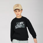 Pullover for Boys Black Image