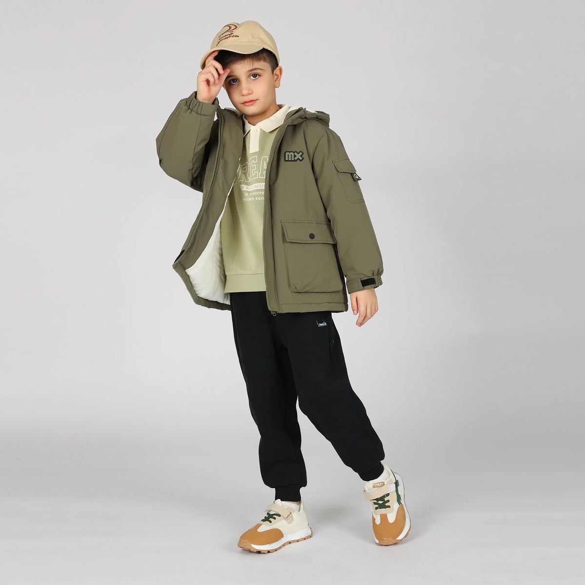 jacket-for-boys-6943003096 Army Green image