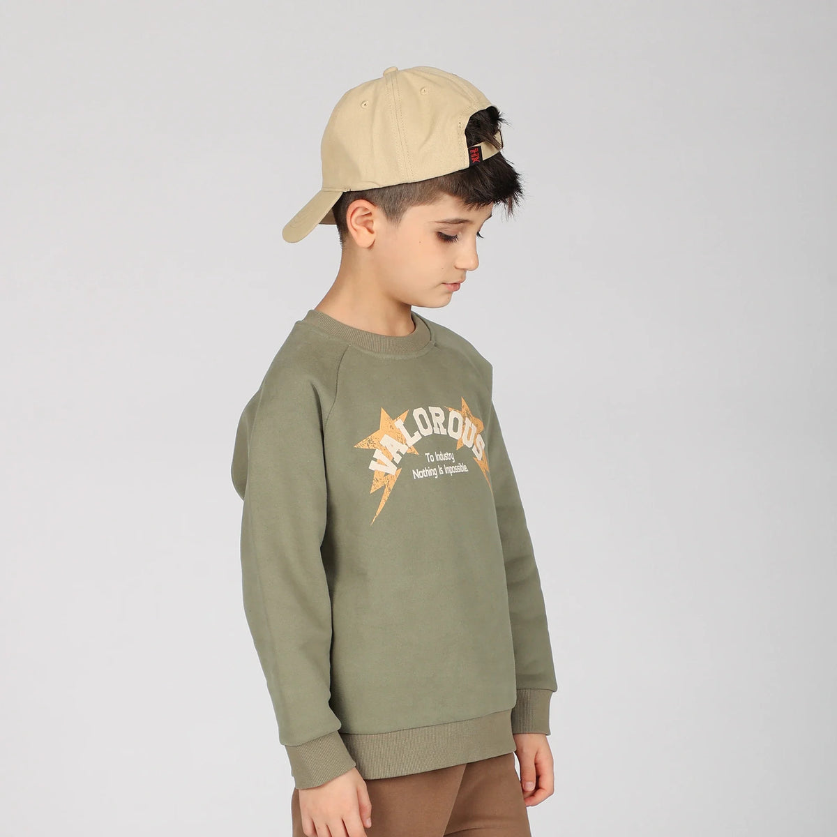 pullover-for-boys-6943003098 Army Green image