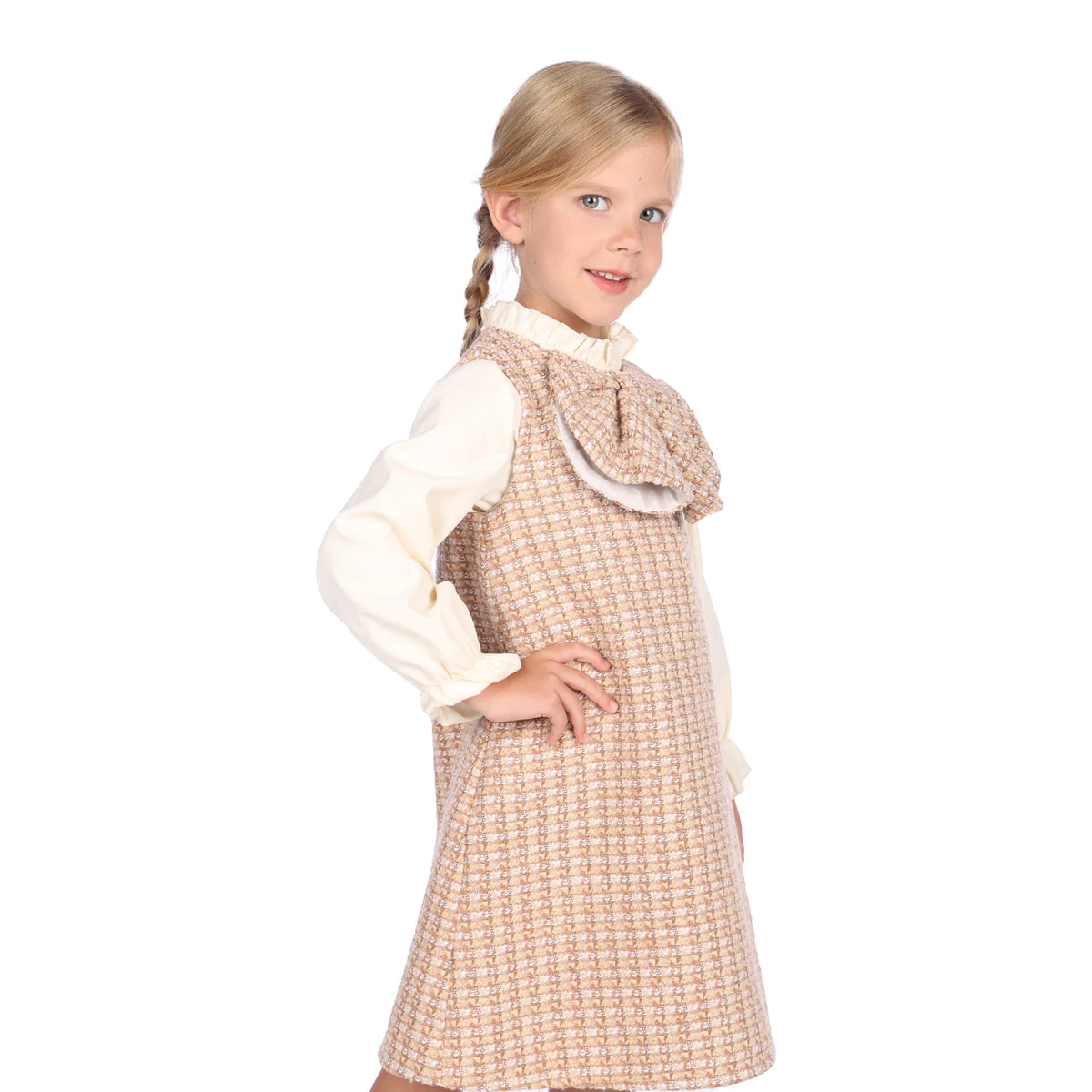 dress-for-girls-6943004025 Dark Khaki image