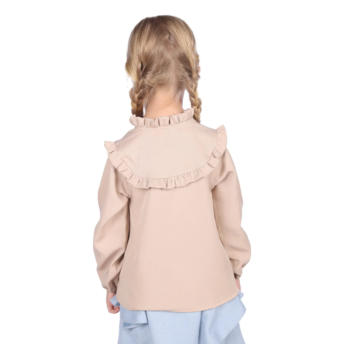 blouse-for-girls-6943004029 Dark Beige image