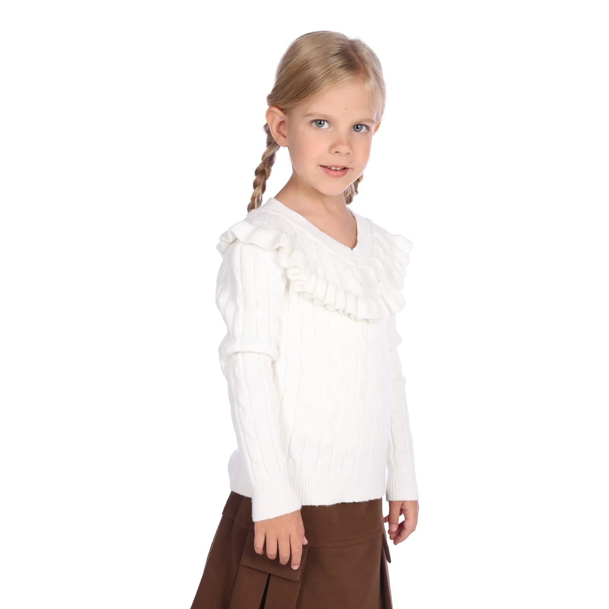 sweater-for-girls-6943004034 Off White image