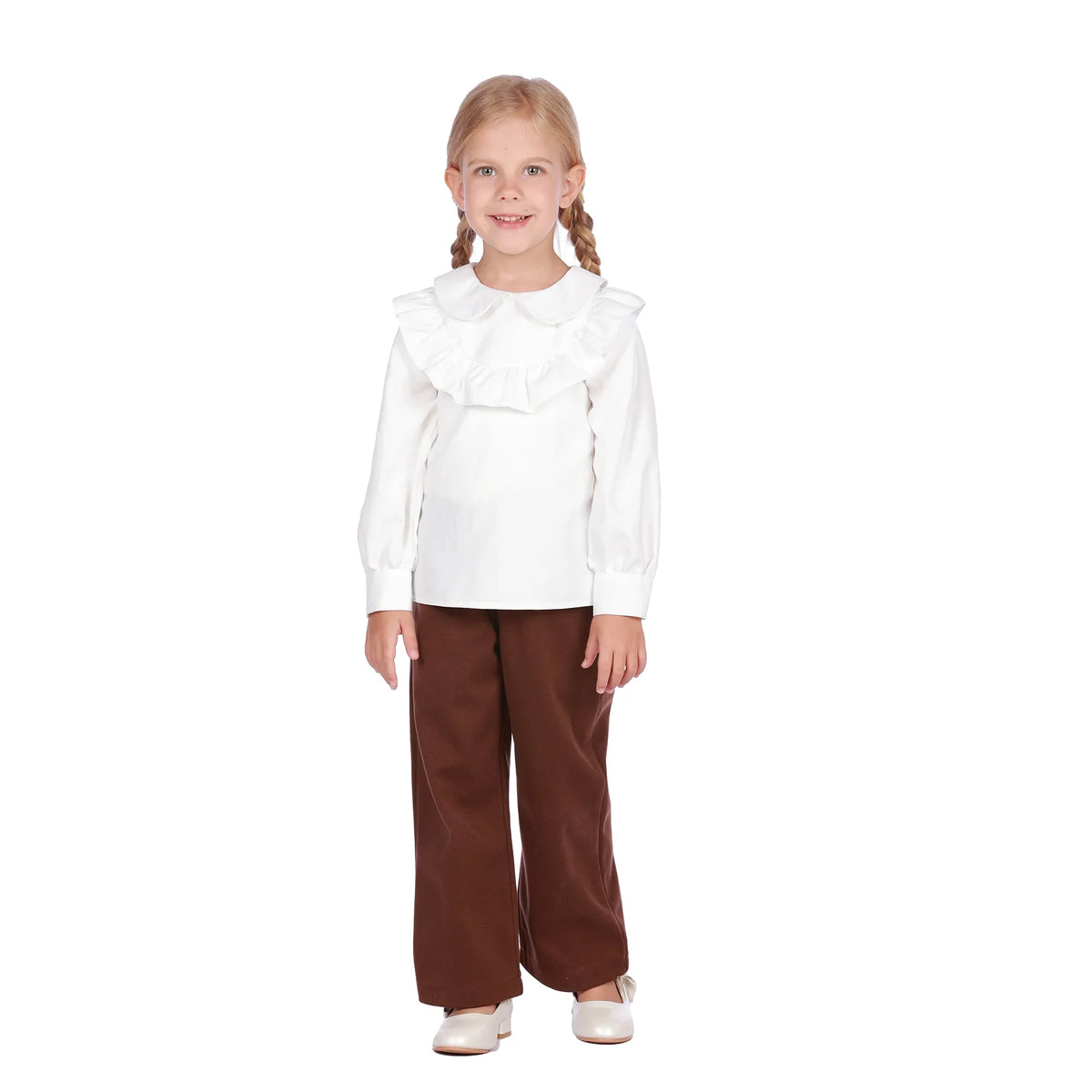 Pants for Girls 120 | 6-7Y Brown 120 | 6-7Y,69,49,- Image