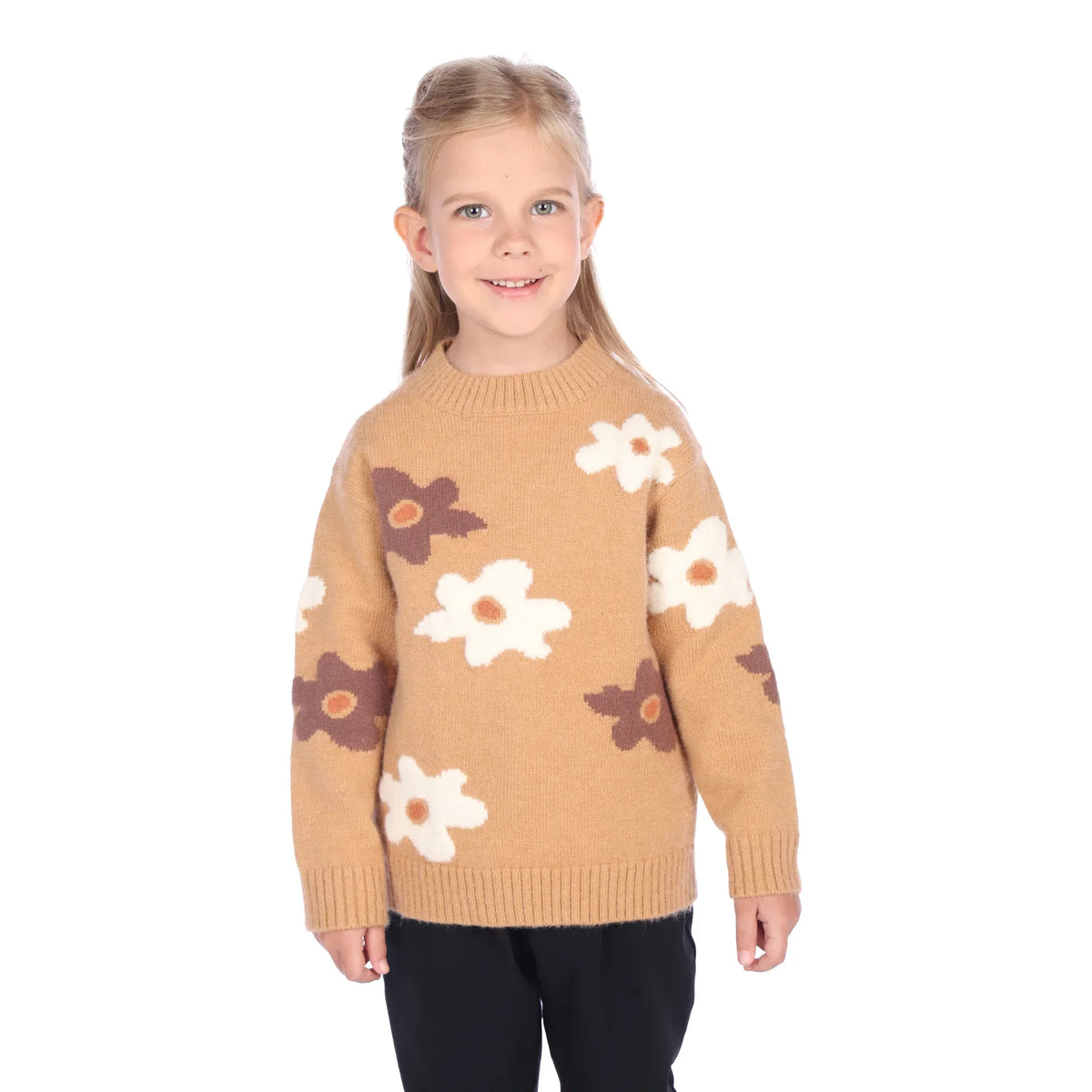 sweater-for-girls-6943004041 Khaki image