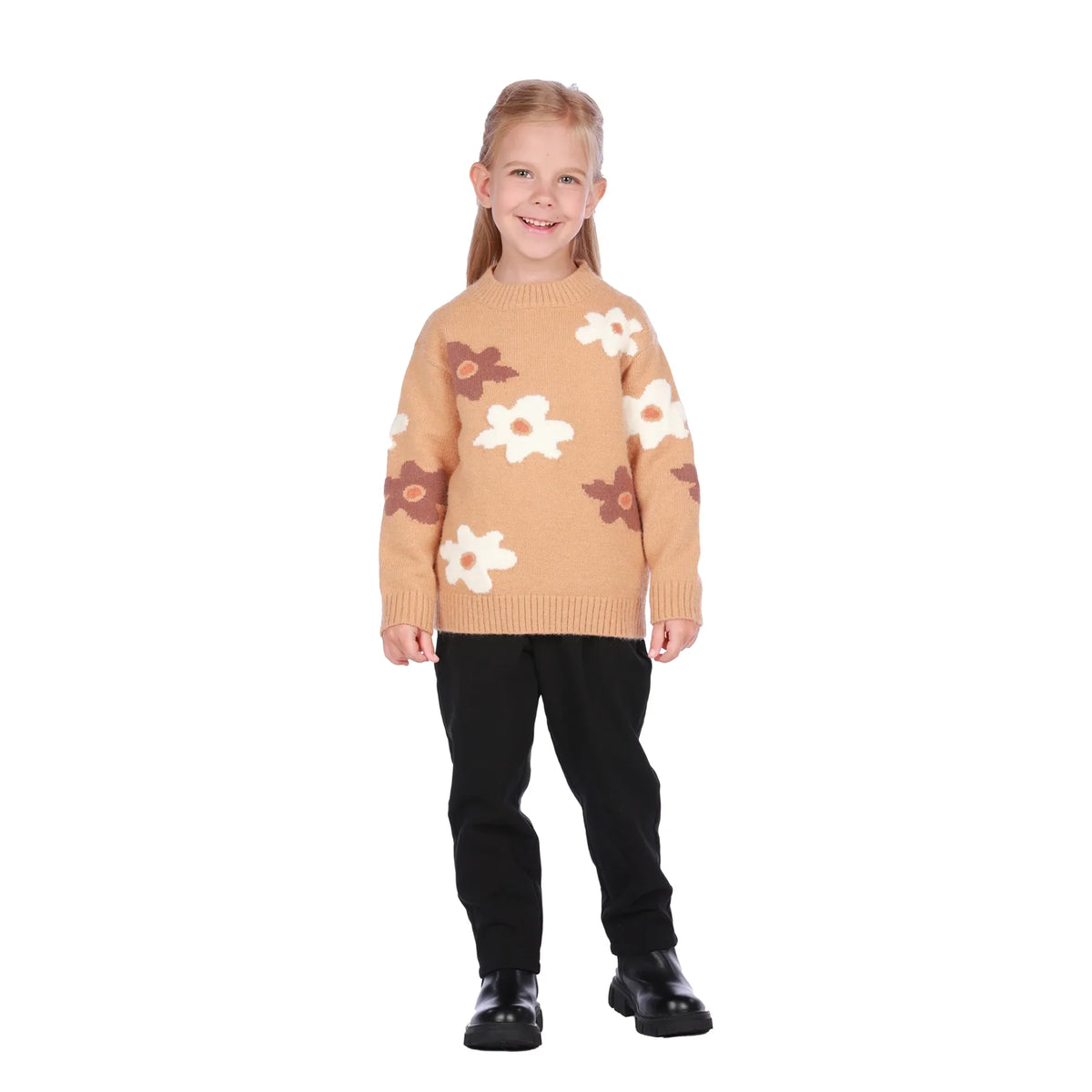 sweater-for-girls-6943004041 Khaki image