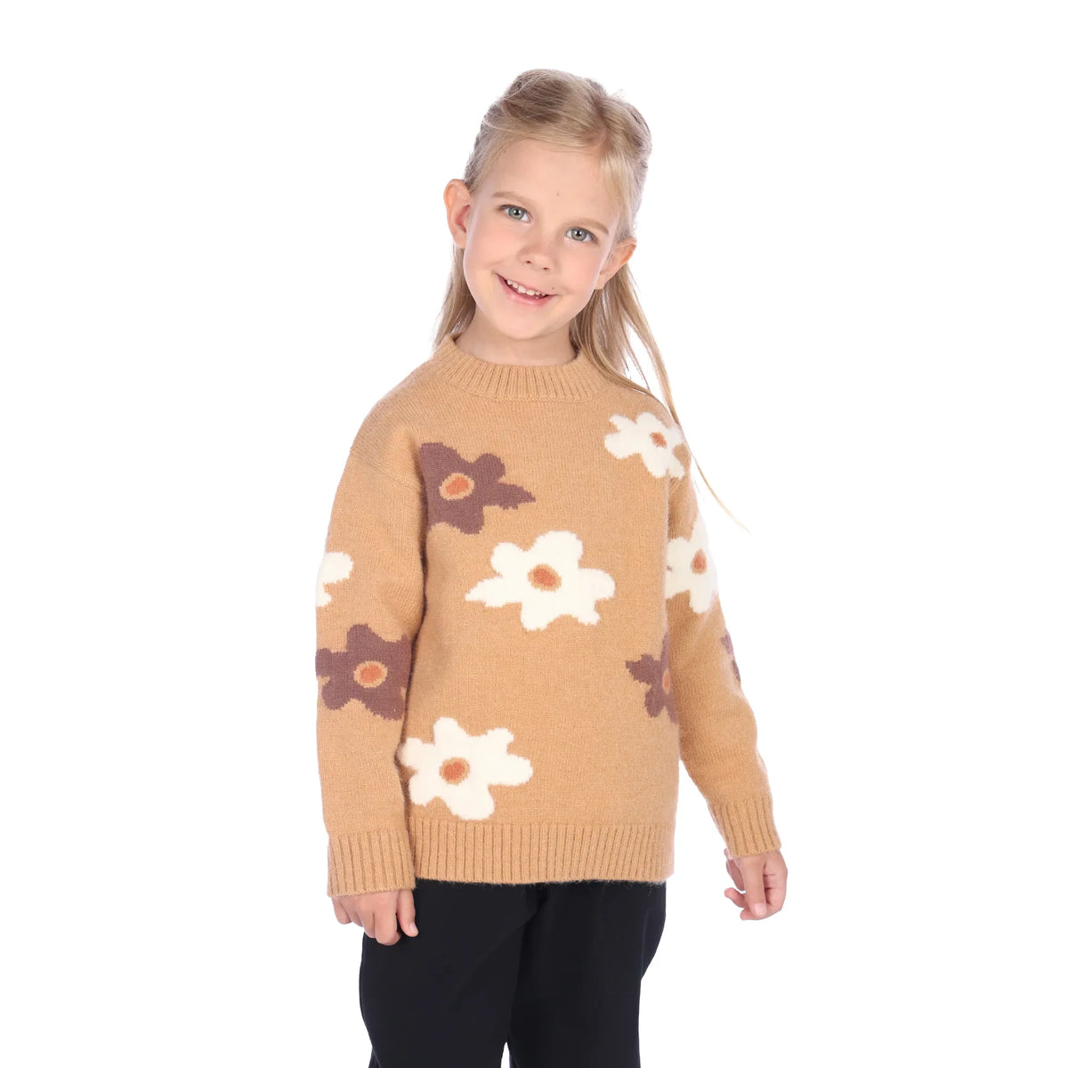 sweater-for-girls-6943004041 Khaki image