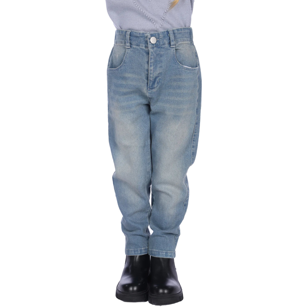 Pants for Girls 100 | 3Y Jeans Blue 100 | 3Y,57,45,- Image