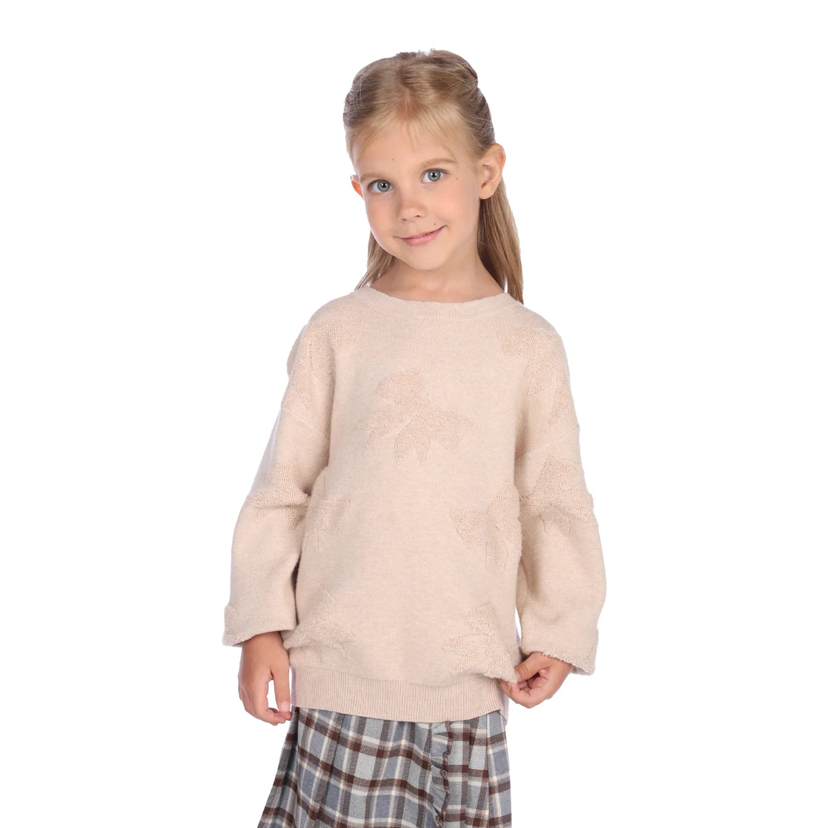 sweater-for-girls-6943004047 Dark Beige image