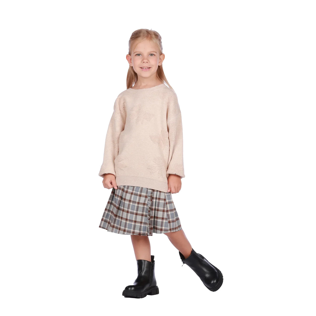 sweater-for-girls-6943004047 Dark Beige image