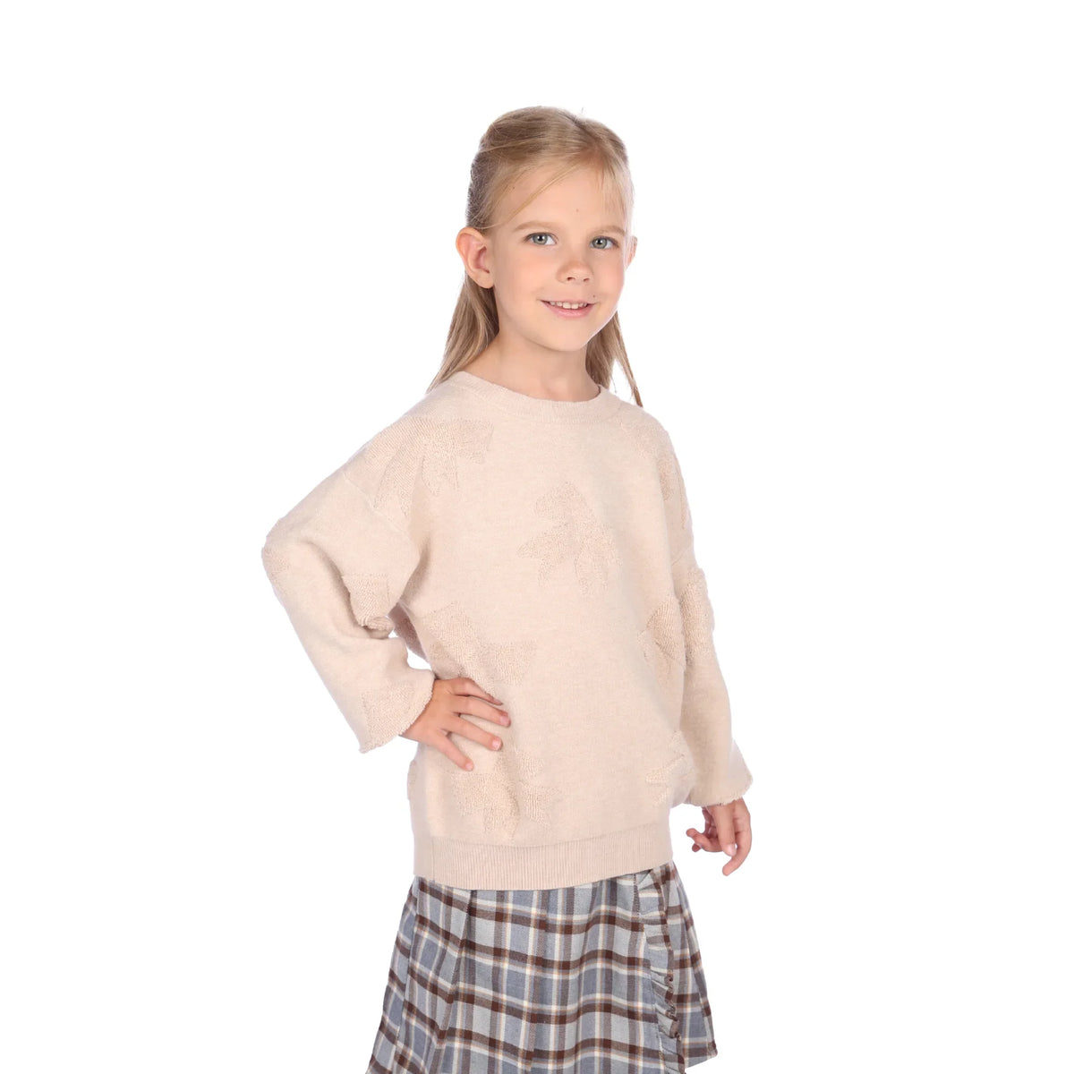 sweater-for-girls-6943004047 Dark Beige image