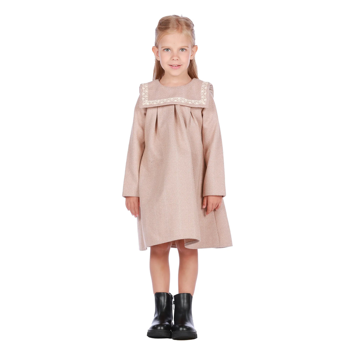 dress-for-girls-6943004050 Dark Khaki image