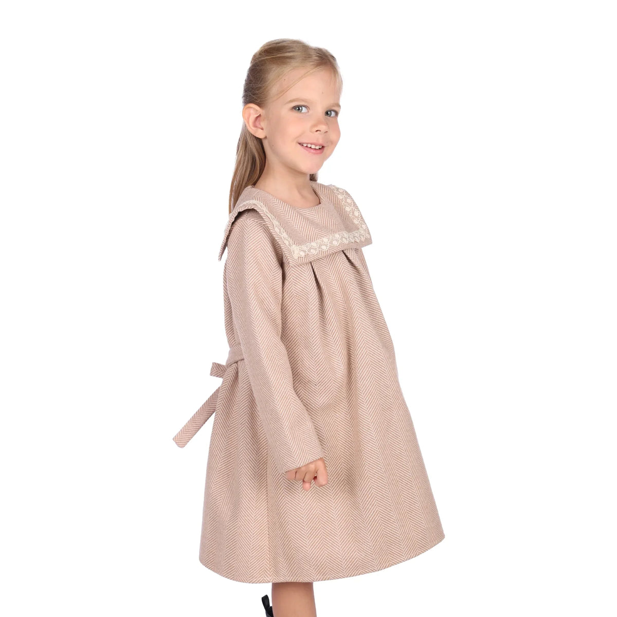 dress-for-girls-6943004050 Dark Khaki image