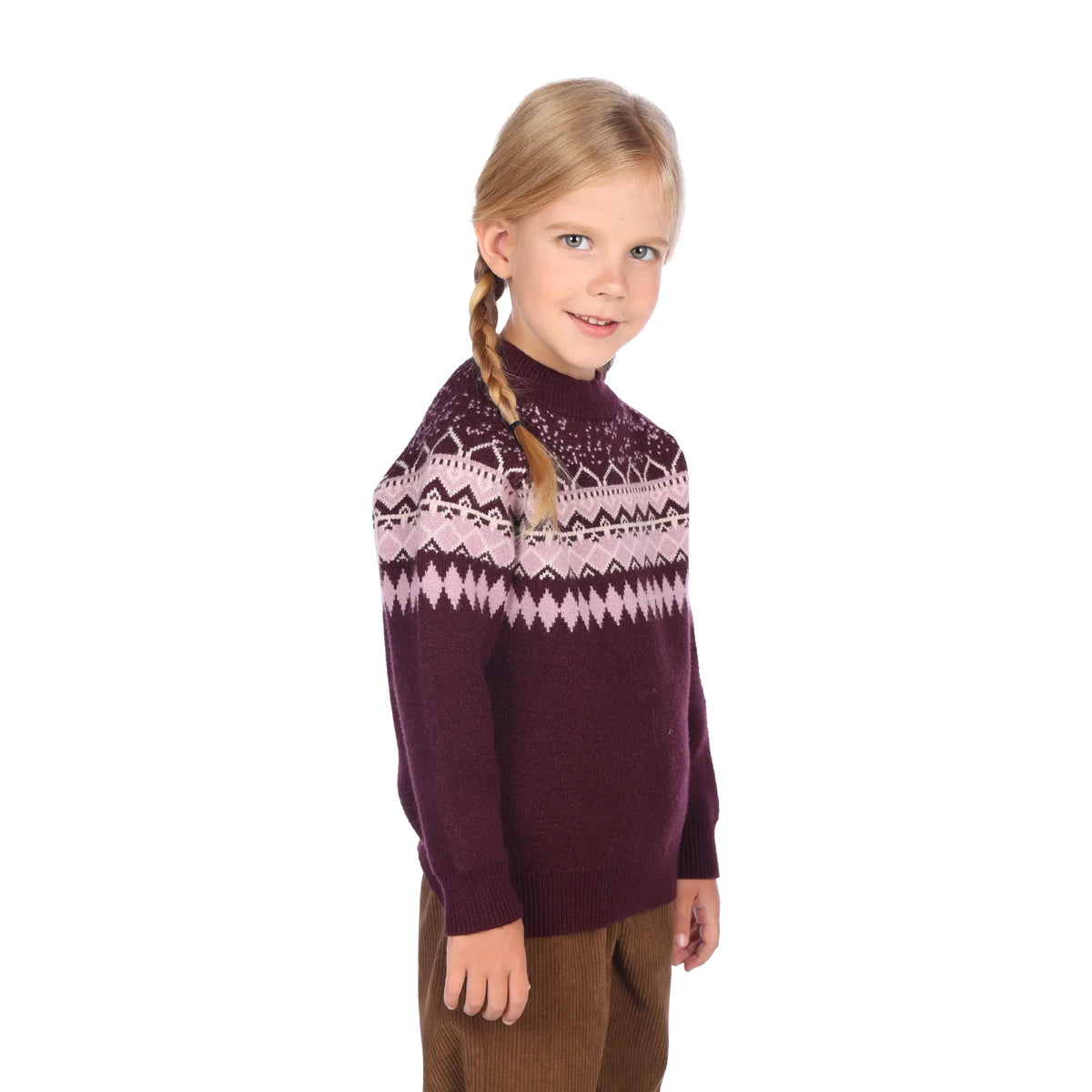 sweater-for-girls-6943004058 Maroon image