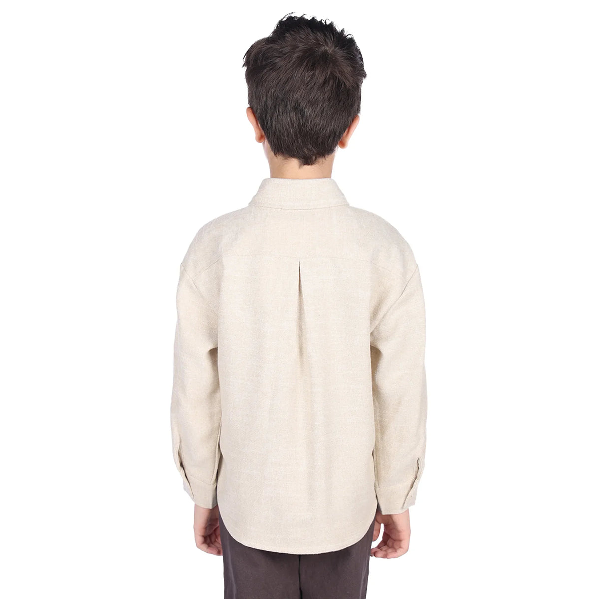 Shirt for Boys 110 | 4-5Y Beige 110 | 4-5Y,46.5,79,33, Image