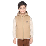 Khaki Waistcoat for Boys Image