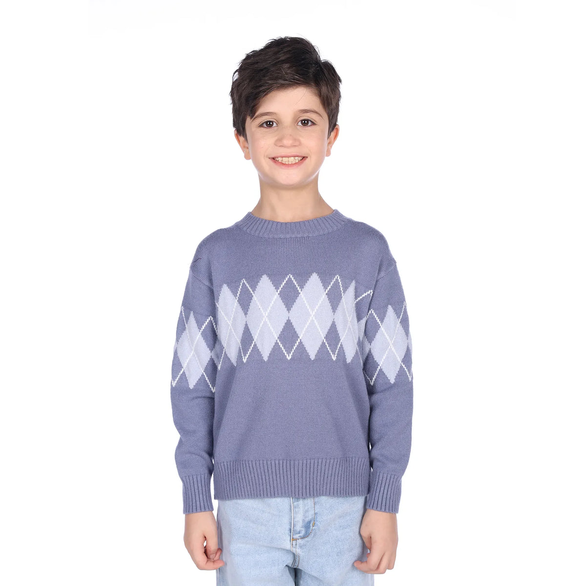 sweater-for-boys-6943004086 Grey Blue image