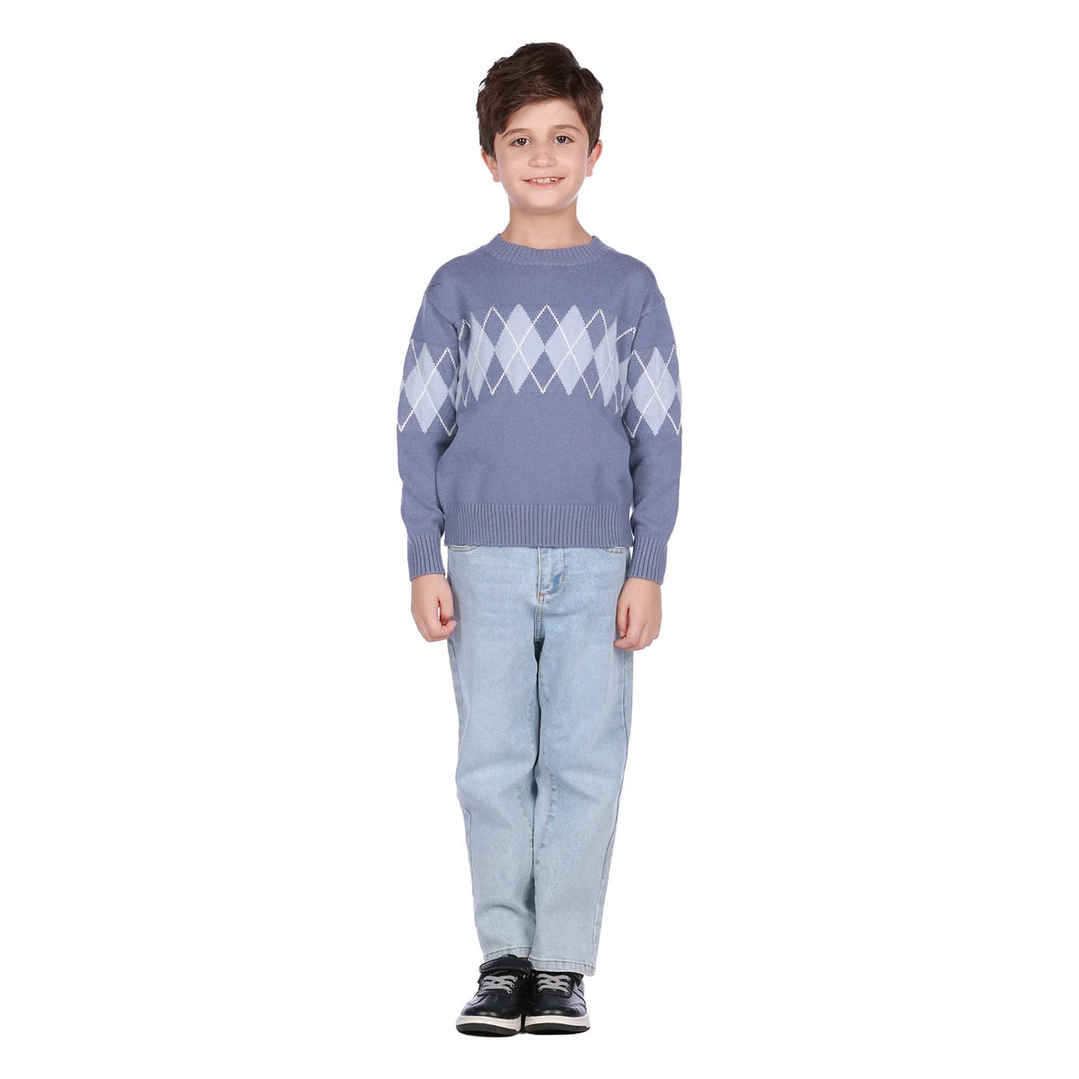 sweater-for-boys-6943004086 Grey Blue image