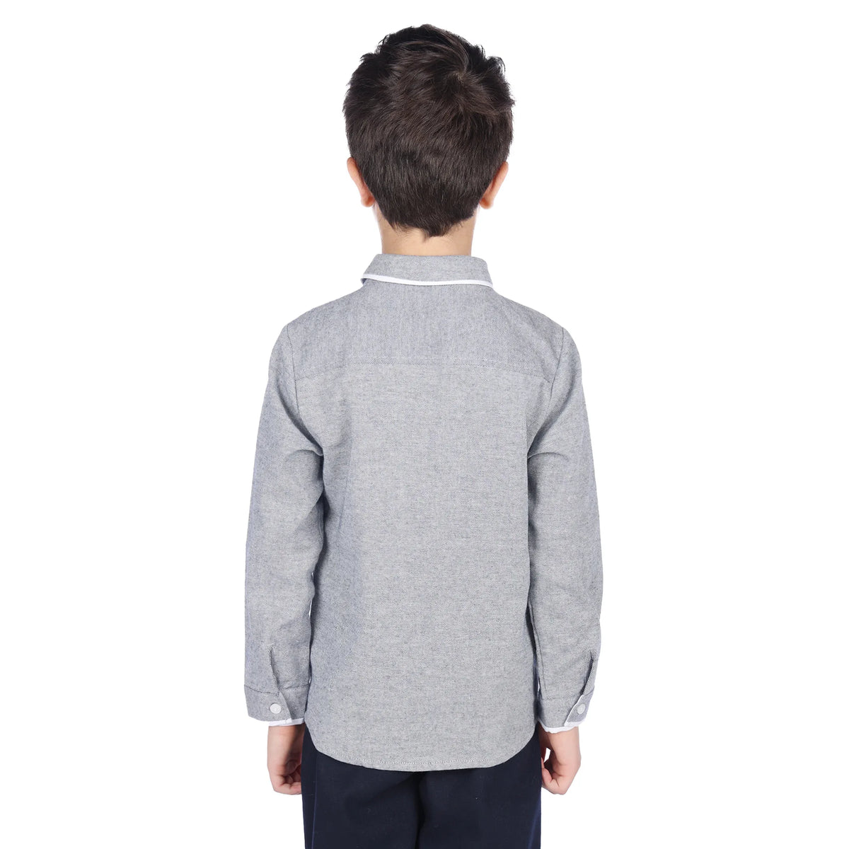 Shirt for Boys 110 | 4-5Y Gray Blue 110 | 4-5Y,46.5,70,38.5, Image