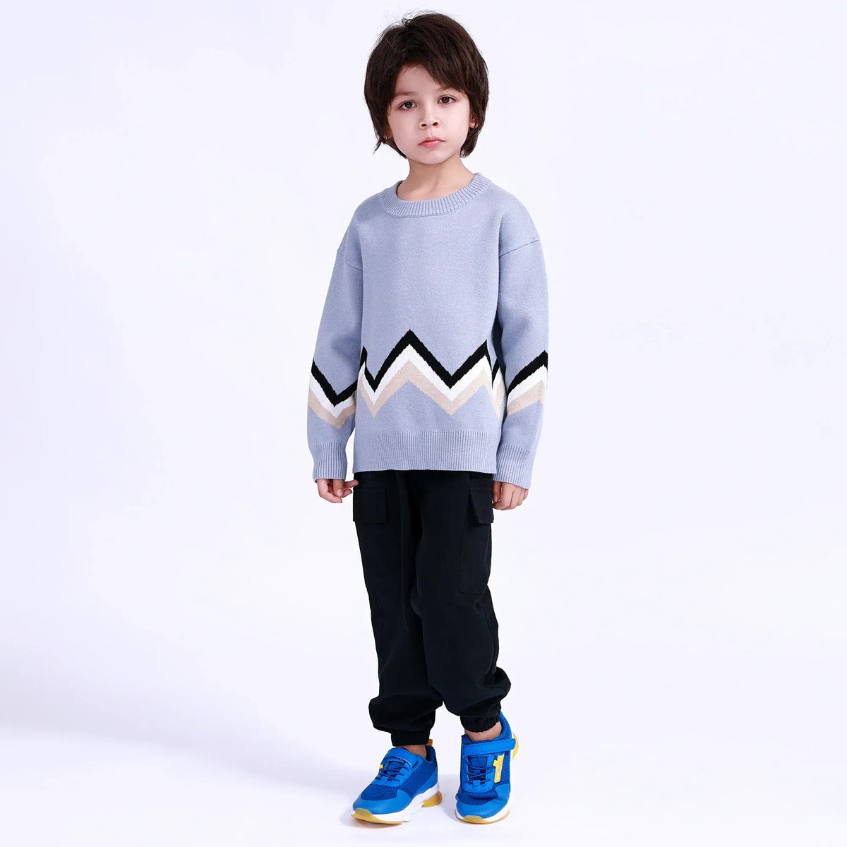 Color-Blocked Sweater for Boys Image
