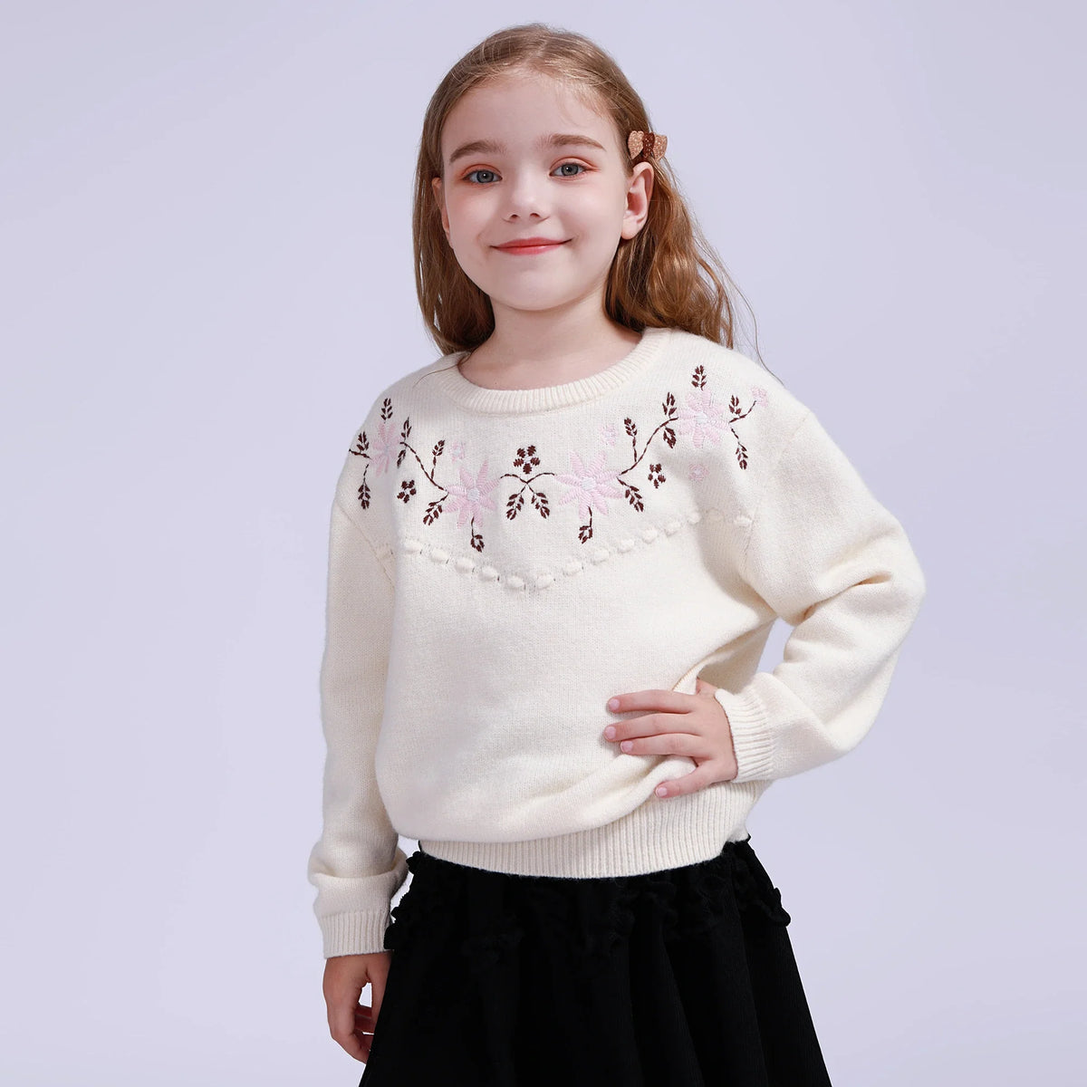 floral-sweater-for-girls-6943015041 image