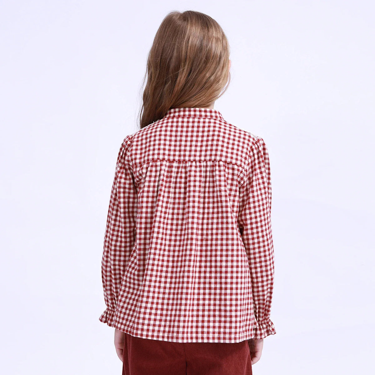 Checked Shirt for Girls Image
