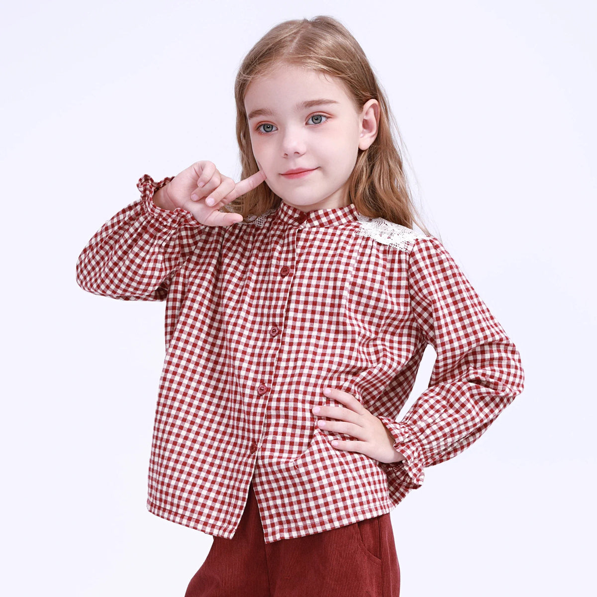 checked-shirt-for-girls-6943015046 image