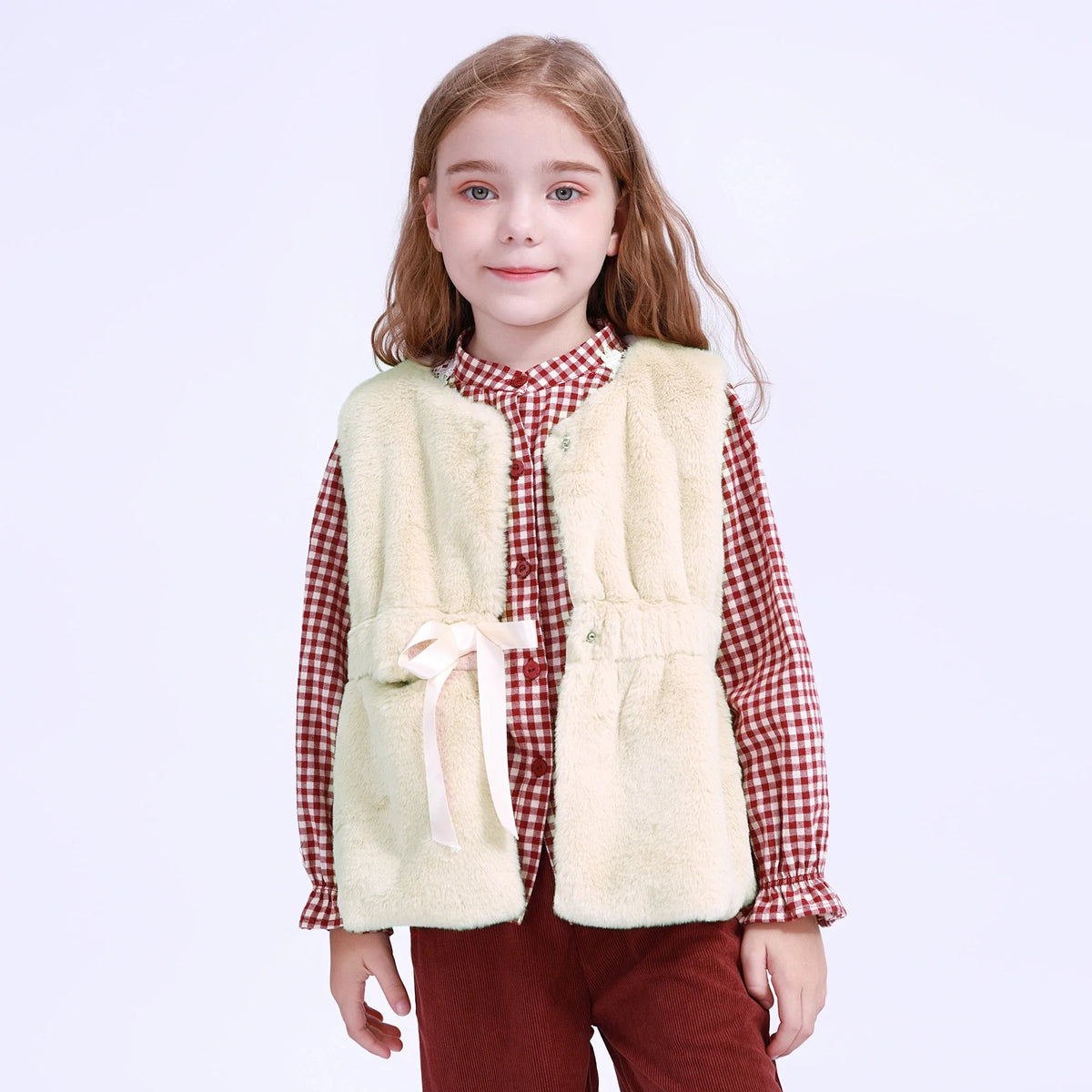 solid-waistcoat-for-girls-6943015047 image