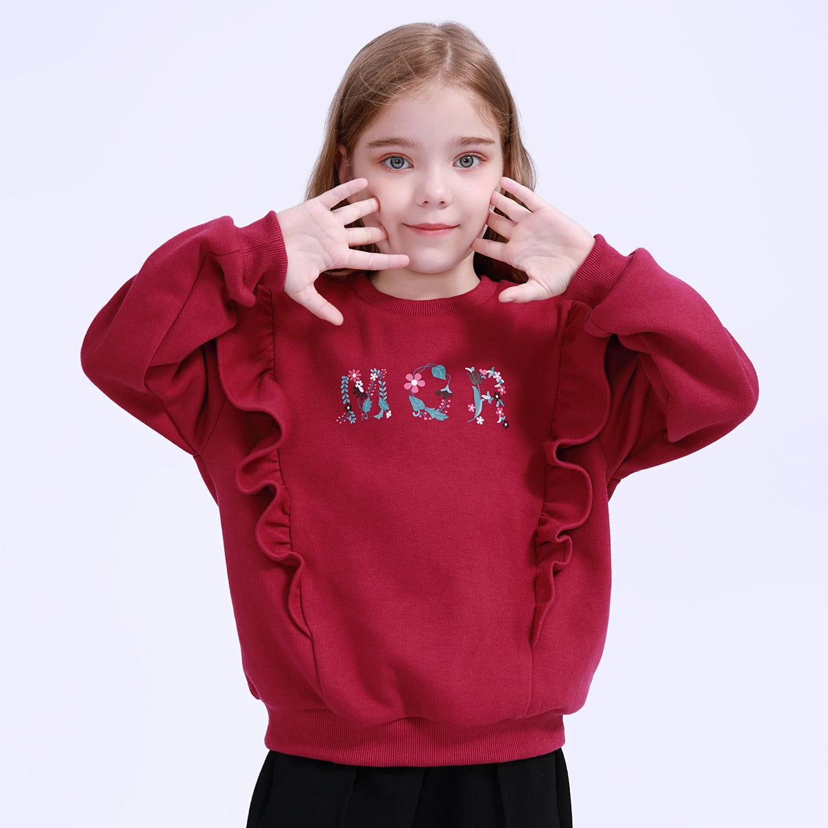 floral-pullover-for-girls-6943015051 image