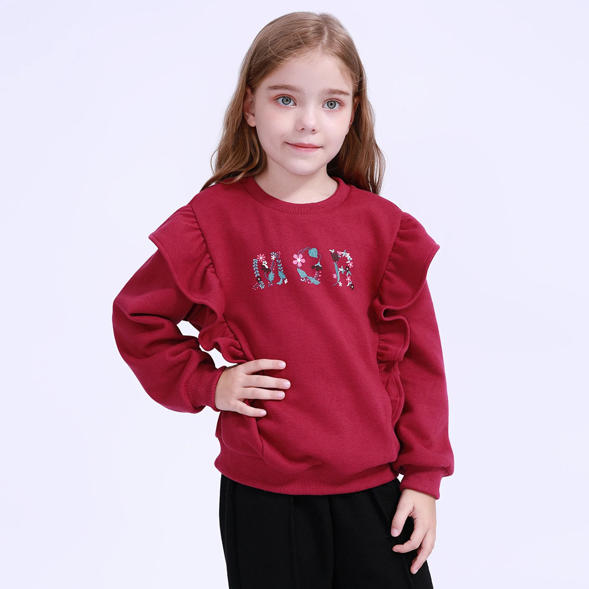 floral-pullover-for-girls-6943015051 image