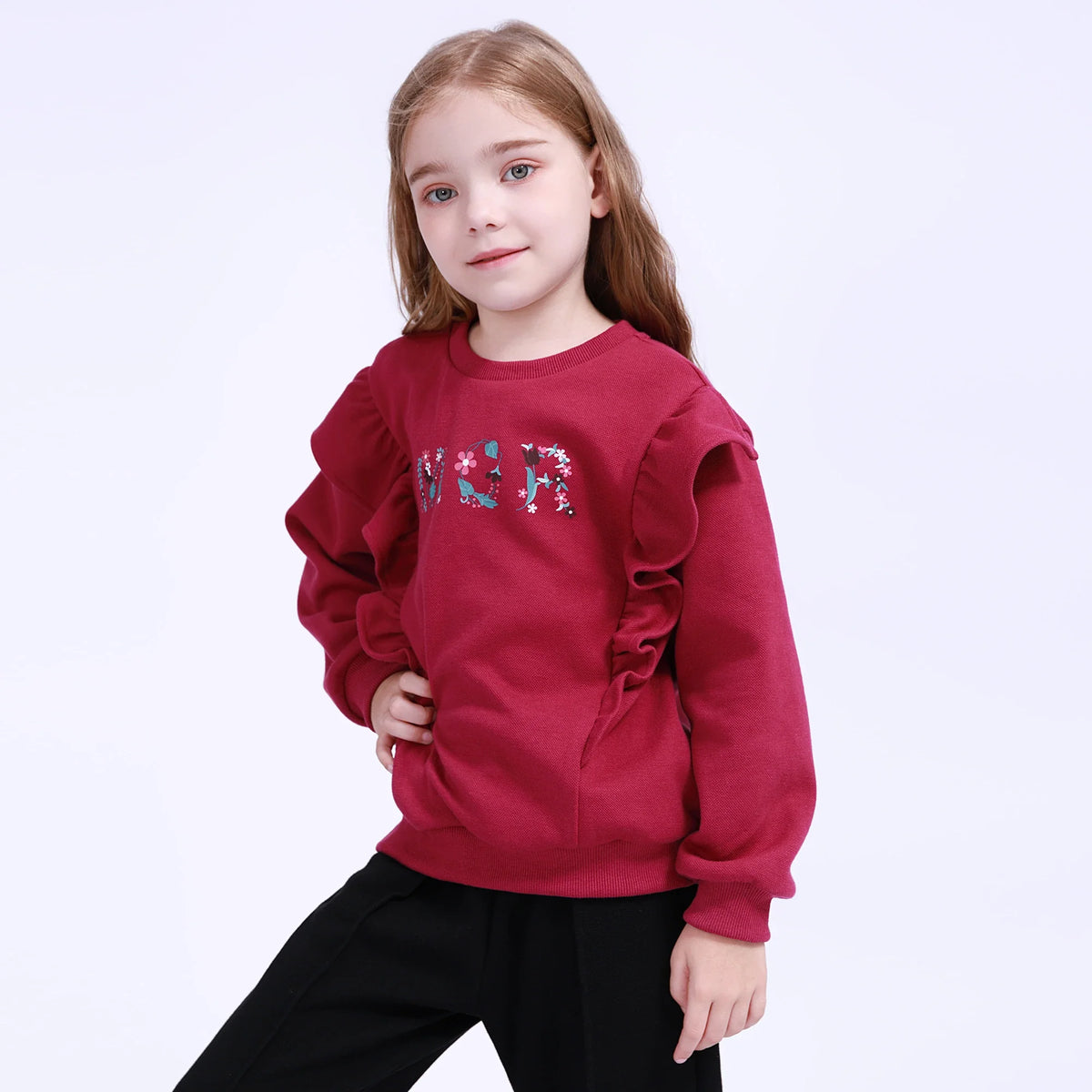 floral-pullover-for-girls-6943015051 image