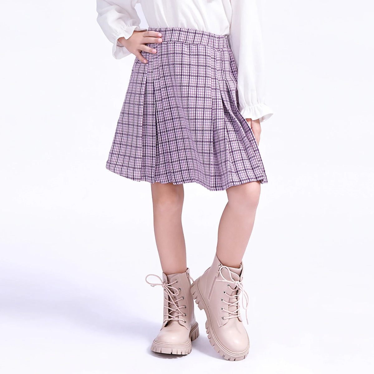 checked-skirt-for-girls-6943015063 image