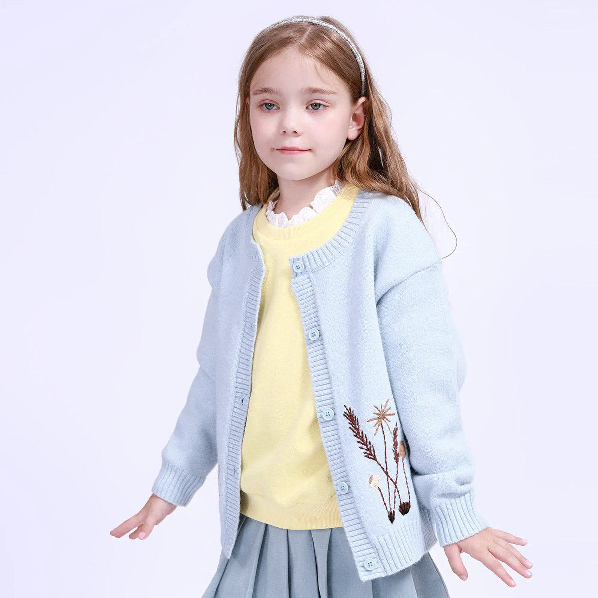 Floral Jacket for Girls Image