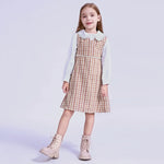 Checked Dress for Girls Image