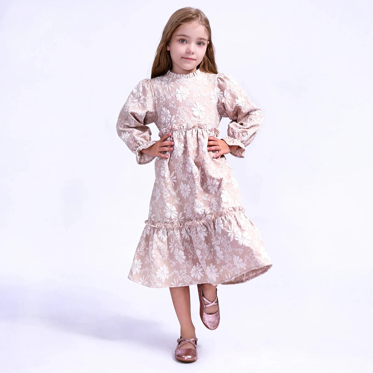 Floral Dress for Girls Image