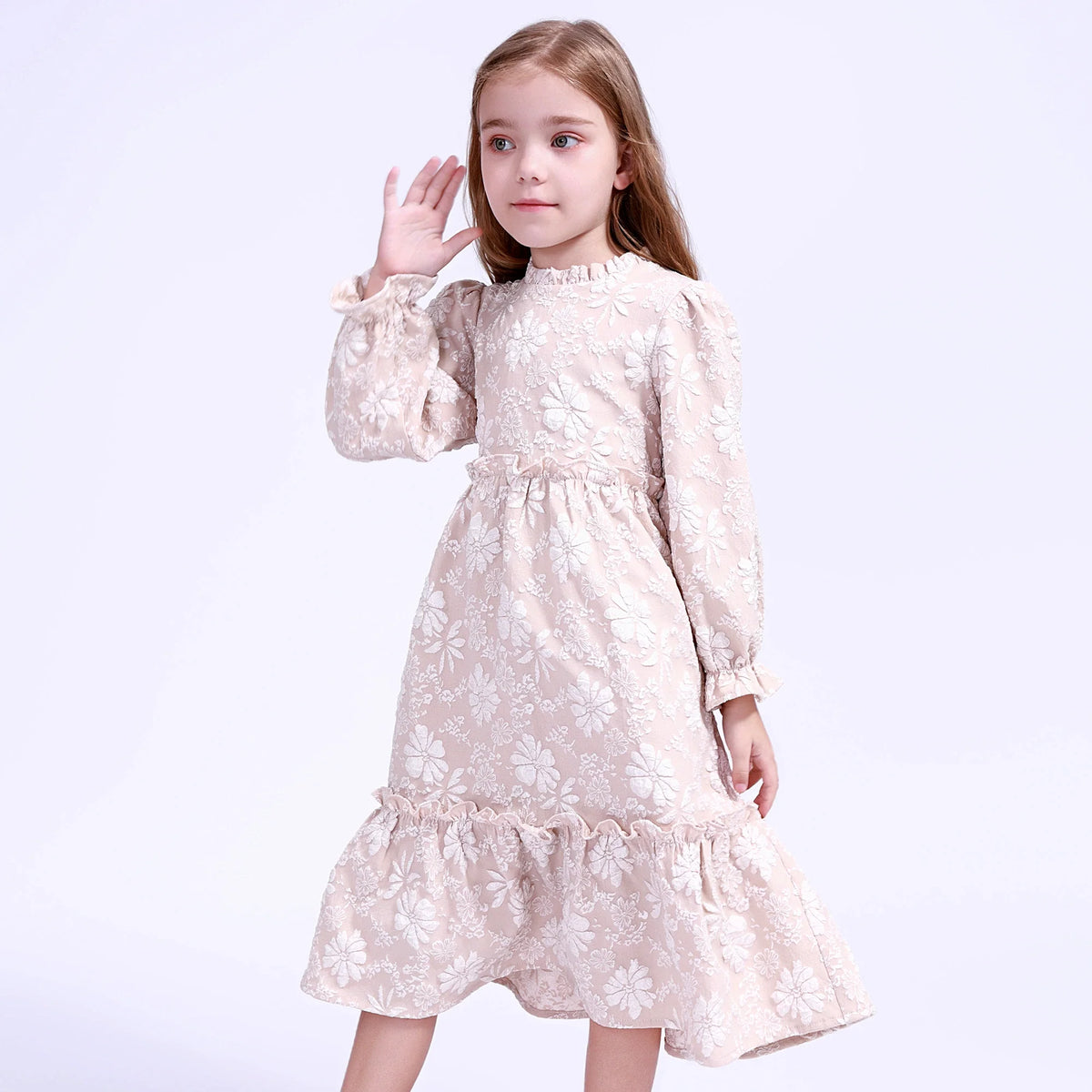 floral-dress-for-girls-6943015081 image