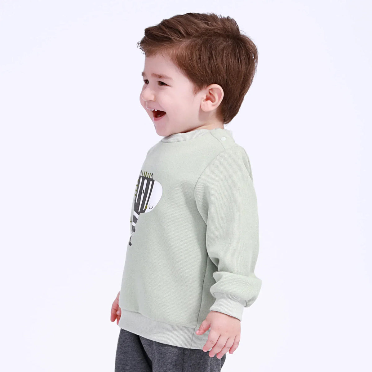 Printed Pullover for Baby Boy Image