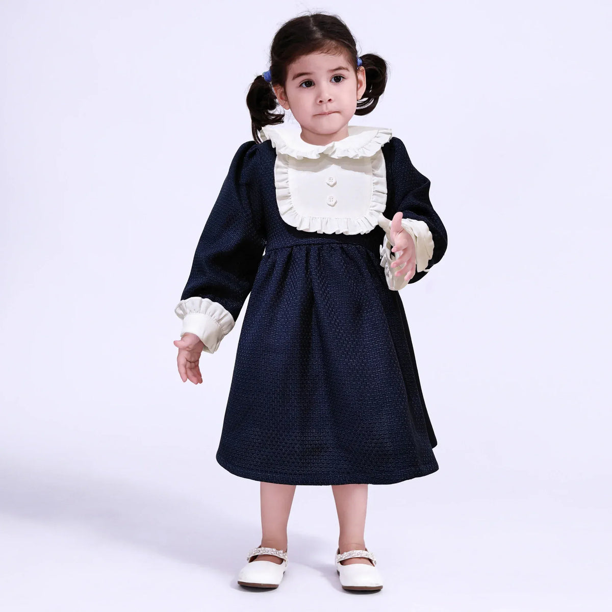 Color-Blocked Dress for Baby Girl Image